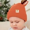 thumbnail image 2 of QHFBli Baby Beanie Hat Cute Antlers Reindeer Crochet Knitted Hat Winter Warm Cap for Toddler Boys Girls, 2 of 7