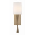 thumbnail image 6 of TRE-221-AG Crystorama Lighting Trenton - One Light Wall Sconce in Minimalist Style - 5.5 Inches Wide by 18.5 Inches High-Aged Brass Finish, 6 of 13