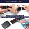 thumbnail image 5 of Elastic Belts Men Stretch Canvas Belt Durable Plastic Buckle for Work Travel Sports Trim to Fit 27-46" Waist, 5 of 8