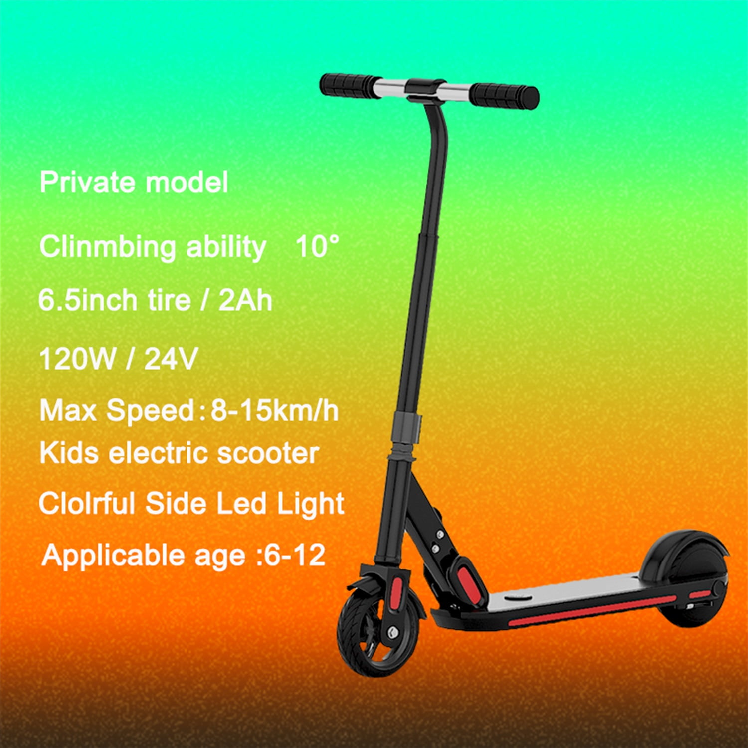 CIPACHO 33" Electric Scooter for Kids with Adjustable Height and Speed, Foldable Electric Kick Scooter for Kids Ages 8-12, Black CIPACHO 33" Electric Scooter for Kids with Adjustable Height and Speed, Foldable Electric Kick Scooter for Kids Ages 8-12, Black