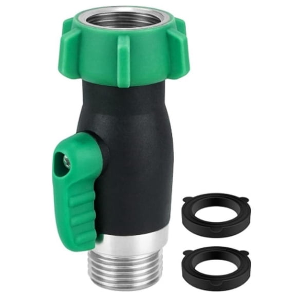 Giaone Garden Hose Shut Off Valves Stainless Steel Water Pipe Stop Valves Connector