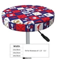 thumbnail image 4 of Kdxio golf Stool Covers Round,Stretch Round Bar Stool Covers Washable Bar Stool Cushion Slipcover for 12-15 Inch Chair-12 inch, 4 of 7
