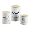 thumbnail image 3 of Elodie 3 Pieces Canister Sets for Kitchen Counter Canisters Set for Kitchen Counter White, 3 of 8