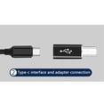 thumbnail image 4 of Cables adaptadores USB tipo c, herramientas de conector a macho, conexión estable para ordenador portátil, convertidor de ordenador, Accesorios para instrumentos musicales Cabeza recta/Negro Eigraketly OD022395-02, 4 of 6