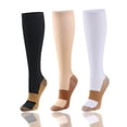 thumbnail image 5 of Calcetines de compresión Calcetines de compresión puntuales Calcetines deportivos transpirables para adultos para andar al aire libre Calcetines de compresión, 5 of 5