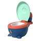 thumbnail image 3 of Orinal de entrenamiento, asiento de inodoro infantil antideslizante con almacenamiento de toallas húmedas, orinal de sensación Real, inodoro realista, 3 of 7