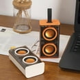 thumbnail image 3 of Portable Mini Transparent LED Light Speaker with  5.0 for Office Bathroom Party Travel, 3 of 7