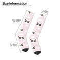 thumbnail image 5 of Fotbe Cute Panda print Women's Men's Novelty Crew Socks Cotton Socks Knee High Socks for Walking,Running,Nurses,Pregnancy, 5 of 9