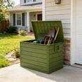 thumbnail image 5 of Outdoor Storage Box Waterproof Clearance, Deck Box With Handles For Pool Accessories, Garden Tools, Camping Gear, Holiday Gift, Easy To Assemble, Box, Cabinet, Rack For Outdoor Storage, 5 of 6