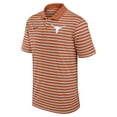 thumbnail image 2 of Men's Nike Texas Orange/White Texas Longhorns Primetime Victory Striped Performance Polo, 2 of 3