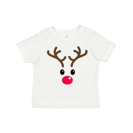 

Inktastic Reindeer Face Boys or Girls Toddler T-Shirt