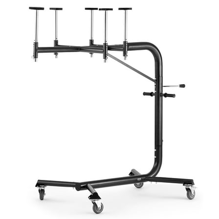 VEVOR Hard Top Remover Lift, 200 lbs,Jeep Hardtop Removal and Storage System, Easy One-Person Operation,Compatible with Jeep Wranglers 2 & 4 Door YJ, TJ, JK,JL & 4XE and Ford Bronco 4 Door & 6 Gen 