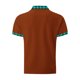thumbnail image 4 of Blusa y camisa de manga corta con cuello vuelto para hombre, blusa de manga corta con solapa y botones estampados, blusa de poliéster para hombre, 4 of 5