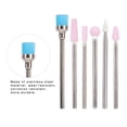 thumbnail image 3 of Noref Accessoires pour Perceuse à Ongles, 5 Types 6 Pcs/pack Kit de Perceuse en Acier Inoxydable pour Nail Art Accessoires de Perceuse à Ongles Manucure, Tête de Perceuse à Ongles en Acier Inoxydable, 3 of 8