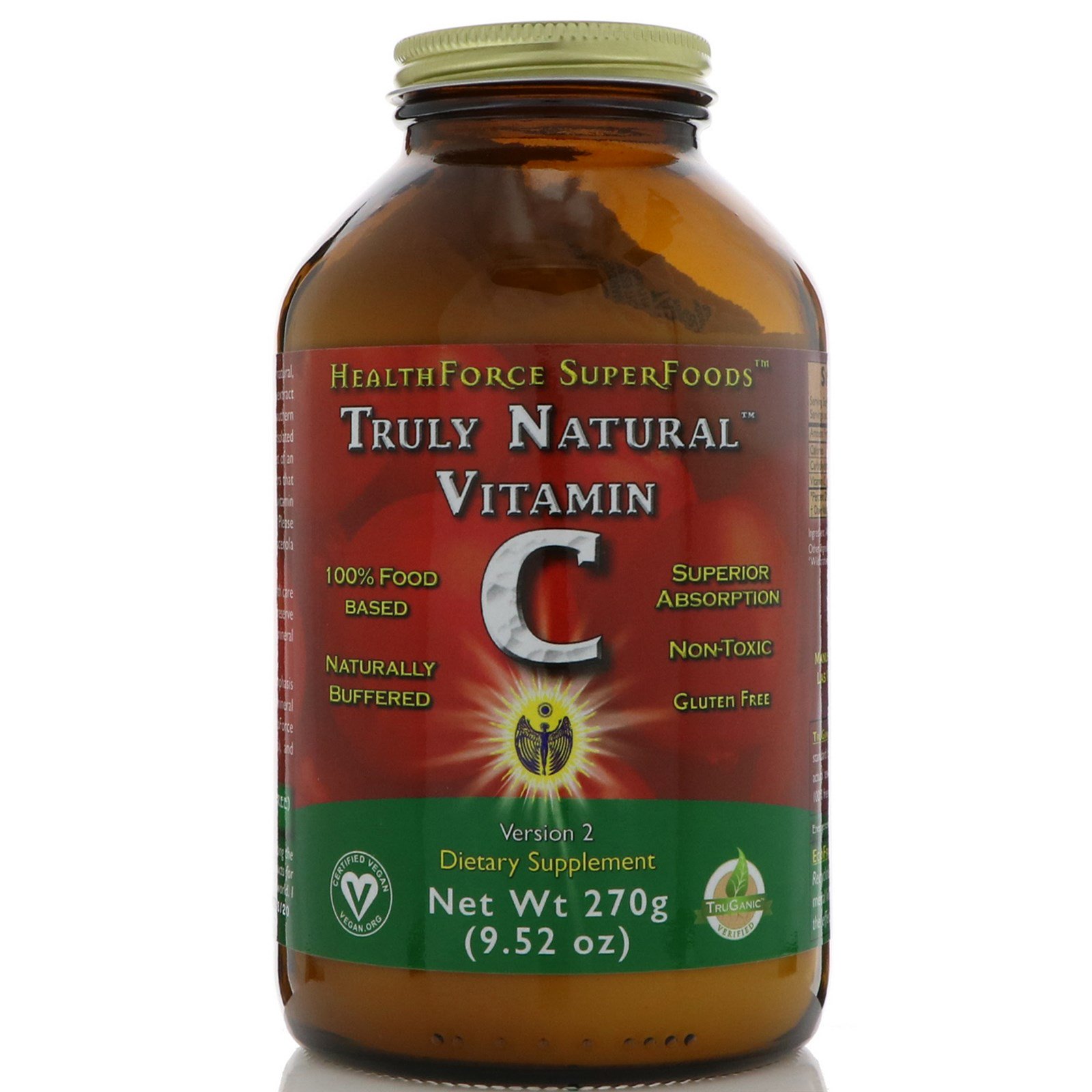 HealthForce Superfoods Truly Natural Vitamin C 9 52 oz 270 g