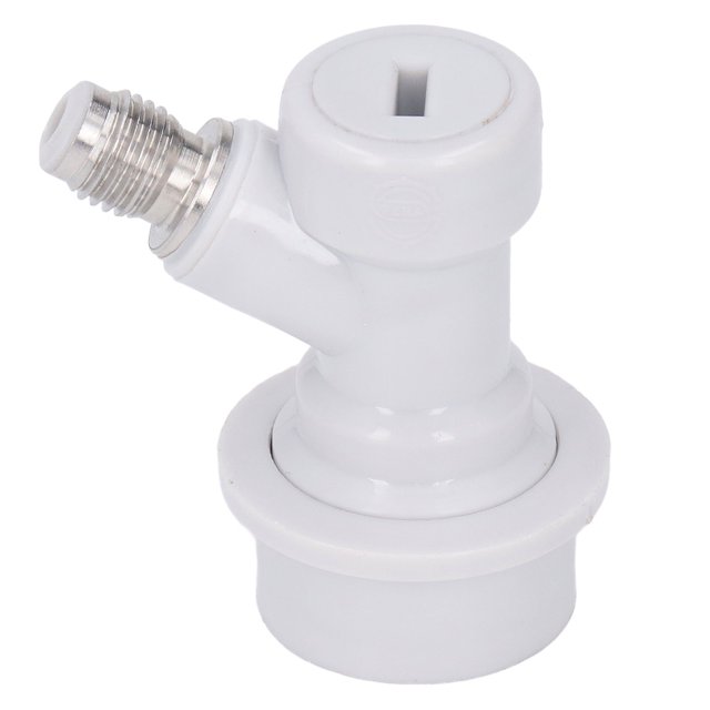 Ball Lock Keg Fittings, Stainless Steel Rustproof Professional Beer Keg Disconnects Sanitary Easy Connection for Beverages Dispensing
