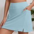 thumbnail image 2 of XIAONU Women's Quick Dry Active Skort Stretchy High Waist Pocketed Skort Versatile Golf Tennis Casual Sports Skort, 2 of 5