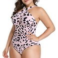 thumbnail image 1 of Women's Swimsuits One Piece Tummy Control Front Cross Backless Swimsuit Bathing Suit, 1 of 5