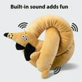 thumbnail image 4 of Sinyiin Dog Squeaky Toy Realistic Full Size Fabric Dachshund Toy With Auditory Feedback, 4 of 9