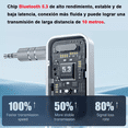 thumbnail image 3 of Adaptador Auxiliar Bluetooth Jack 3.5 Aux Para Carros NEGRO GRIS, 3 of 5