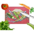 thumbnail image 2 of Carolines Treasures MW1096LCB Crab Seafood One Glass Cutting Board Large, 12H x 16W, multicolor, 2 of 2