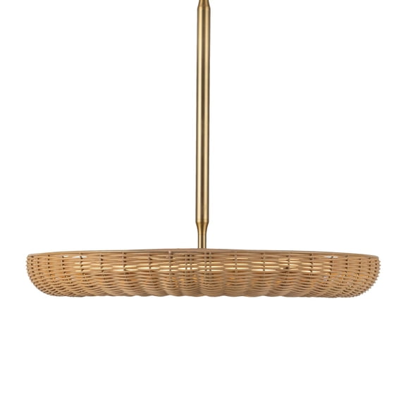 Alora Lighting Ch602024-Unv Maris 24" Wide Led Pendant - Gold