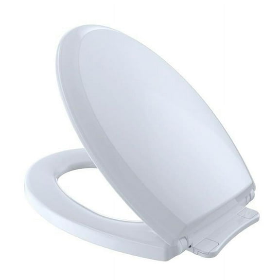 SS22401 Guinevere SoftClose Elongated Closed Front Toilet Seat in Cotton White