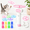 Pink, variant on White Rechargeable Interactive Cat Disc Launcher Set with 10 Discs