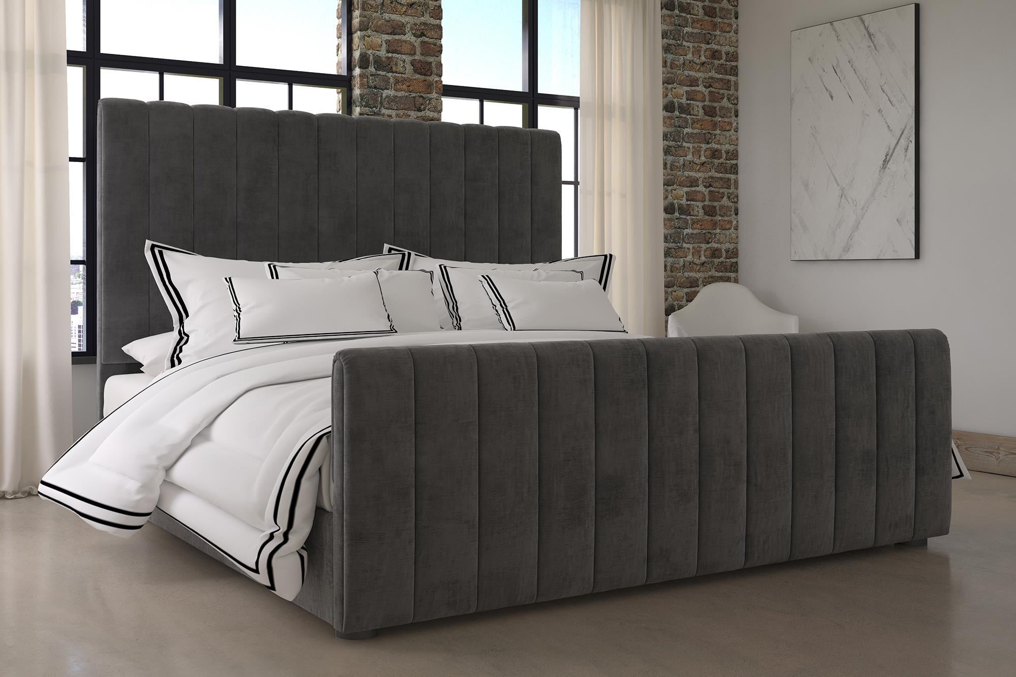 Dhp dante upholstered platform on sale bed