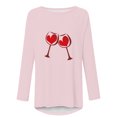 thumbnail image 4 of Offre du Jour! Aqestyerly Pull Décontracté Imprimé pour Femmes, Manches Longues, Col Rond, 4 of 4