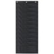 thumbnail image 1 of Organizador de Pared OrgaFlex VentDepot 1Pza 35.5x120cm 10 Bolsillos Carta Tela Oxford Negro, 1 of 2