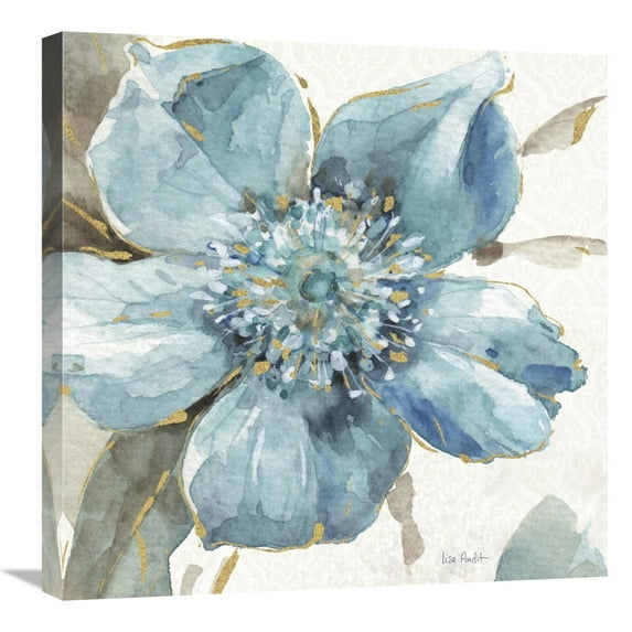 Global Gallery's 'Indigold VI' By Lisa Audit Stretched Canvas Wall Art