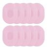Adhesivo con sensor transpirable, 10 unidades, portátil para moniton de glucosa en sangre (rosa)