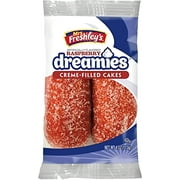 Mrs. Freshley's Cream Filled Raspberry Dreamies 2-Pack | 8 Count (16 Pieces)