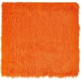 thumbnail image 1 of Muestra de tela de mohair naranja de 40 x 40 cm (15,75 x 15,75 pulgadas), patrón liso, 100% poliéster. Ideal para cosplay, manualidades, disfraces y decoración., 1 of 9