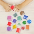 thumbnail image 3 of 15pcs Translucent Light Table Toys 3D Shapes For Teaching Geometric Solids Light Table Manipulatives For Kids Light Boxes Accessory Sensory Play, 3 of 8
