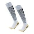 thumbnail image 2 of Calcetines de fútbol, calcetines de fútbol atléticos, calcetines hasta la , calcetines de tubo largo para entrenamiento, fútbol, yoga, gimnasio En y negro, 2 of 8