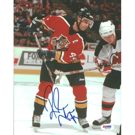 Rob Niedermayer Autographed 8x10 Photo Florida Panthers PSA/DNA #U96738