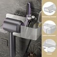 thumbnail image 3 of Soporte para secador de pelo, organizador de herramientas para el cuidado del cabello, bandeja para accesorios de baño, soporte de almacenamiento, 3 of 6