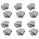 thumbnail image 1 of Junta de Pivote de AleacióN de Aluminio de 12 Piezas para Perfil de ExtrusióN de Aluminio Serie 2020 Junta de Pivote Flexible Perfil de Aluminio 2020, 1 of 5