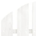 thumbnail image 4 of vidaXL Patio Adirondack Chair with Ottoman&Table Solid Fir Wood White, 4 of 12