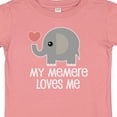 thumbnail image 4 of Inktastic Memere Grandma Loves Me Boys or Girls Baby T-Shirt, 4 of 5