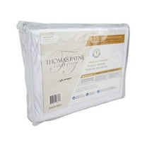 Lippert LIP2020218501 Thomas Payne Short Mattress Protector, White - Queen Size