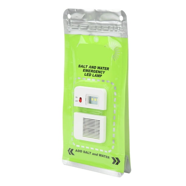 Lámpara De Agua Salada 3LED, 50LM Plegable Sin Batería Luz LED De Agua Salada De Funcionamiento Simple Para Pescar