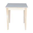 International Concepts Shaker End Table Tall