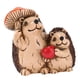 thumbnail image 3 of Figura de erizo, decoración de jardín, pieza de colección creativa, artesanía, adorno de escritorio De pie, 3 of 9