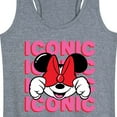 thumbnail image 3 of Mickey & Friends - Iconic Minnie - Women's Racerback Tank Top, 3 of 5
