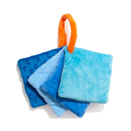 Modern Cuddle Swatchey Touch N Feel Sensory Soft Square S Minkie