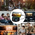 thumbnail image 2 of OUSITAID Projecteur de Traçage pour Dessin, Moins Cher, Moins Cher, Dernier 320*180P, Mini Projecteur Multimédia de Poche Mobile Mini Extérieur, 2 of 9