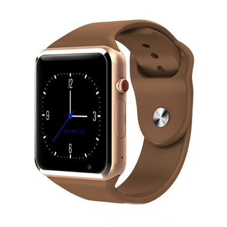Bluetooth Wireless Smart Watch A1 Wrist Watches Phone Mate for Android Samsung iPhone HTC LG (Gold)